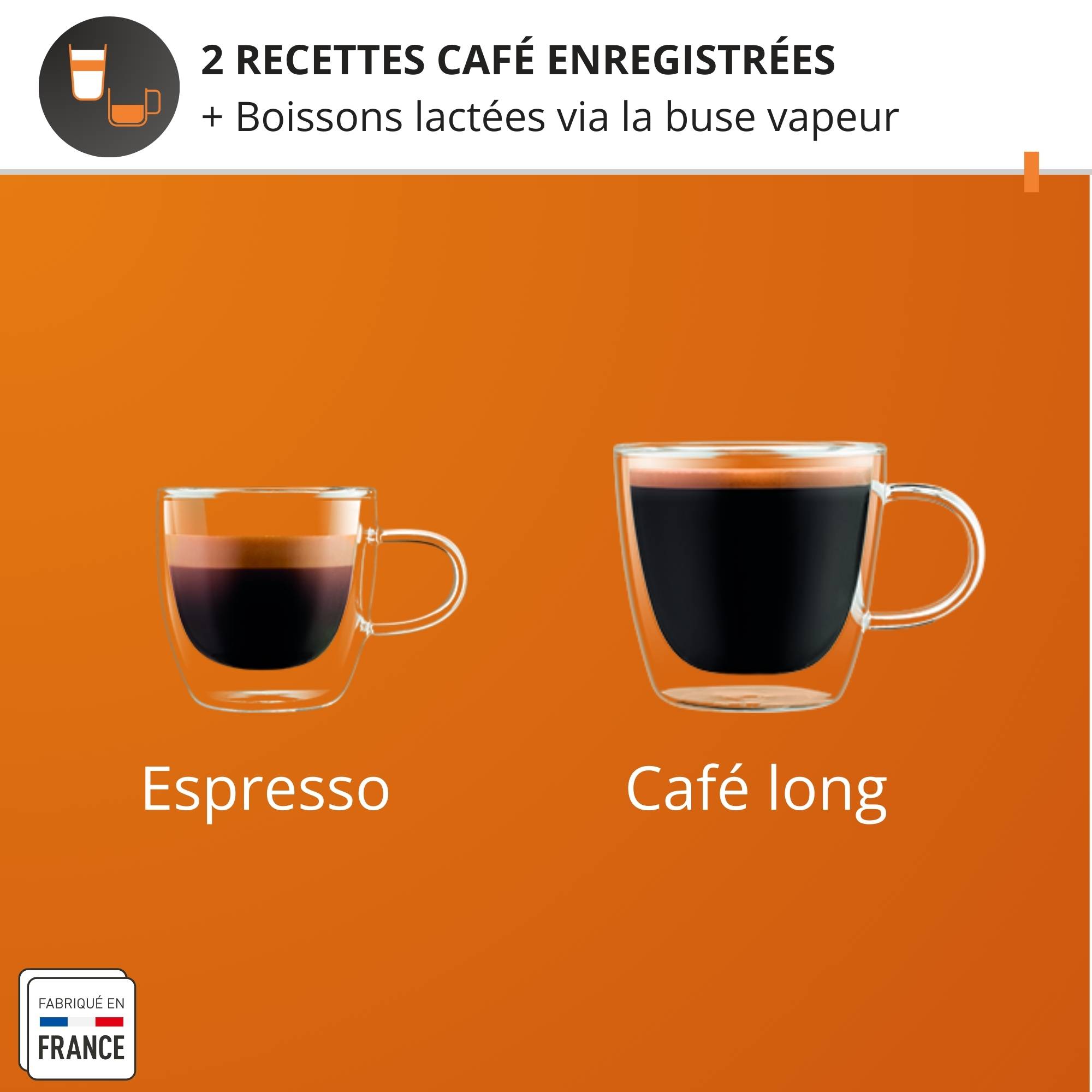 Essential, Krups, Machine à café à grains, Ecran LCD, Buse vapeur pour cappuccino