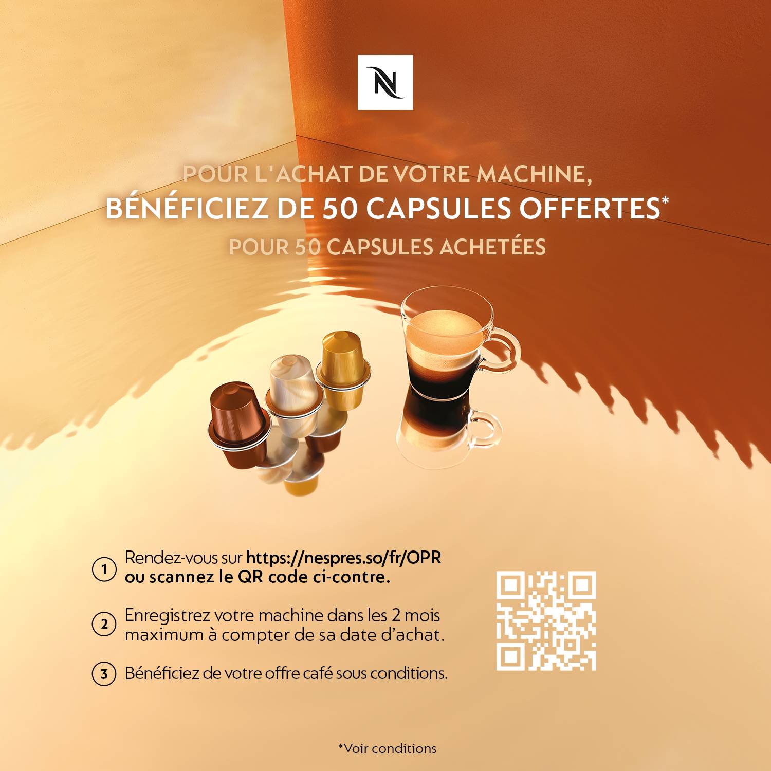 Machine à café Nespresso Inissia by Krups rouge